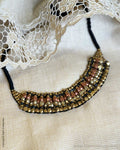 AJ-W241114 Gold Brass Necklace