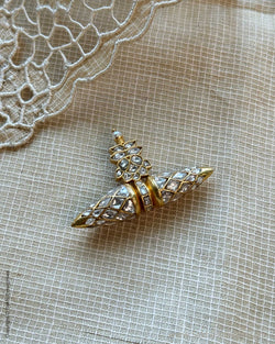 AS-X11030 Silver Gold Pendant