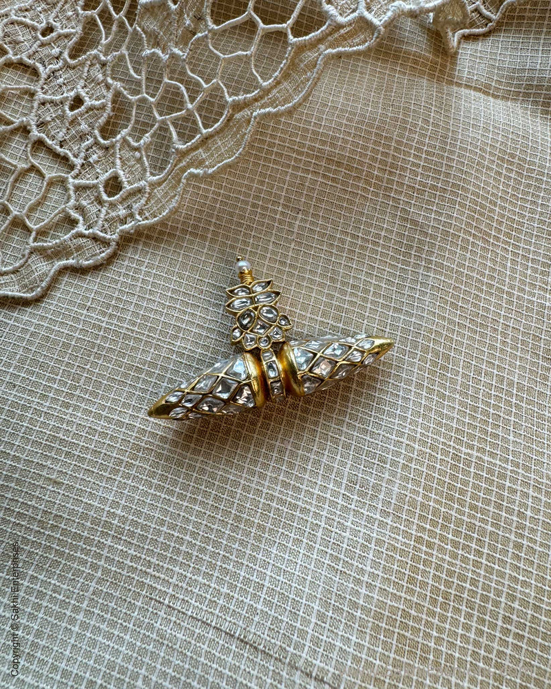 AS-X11030 Silver Gold Pendant