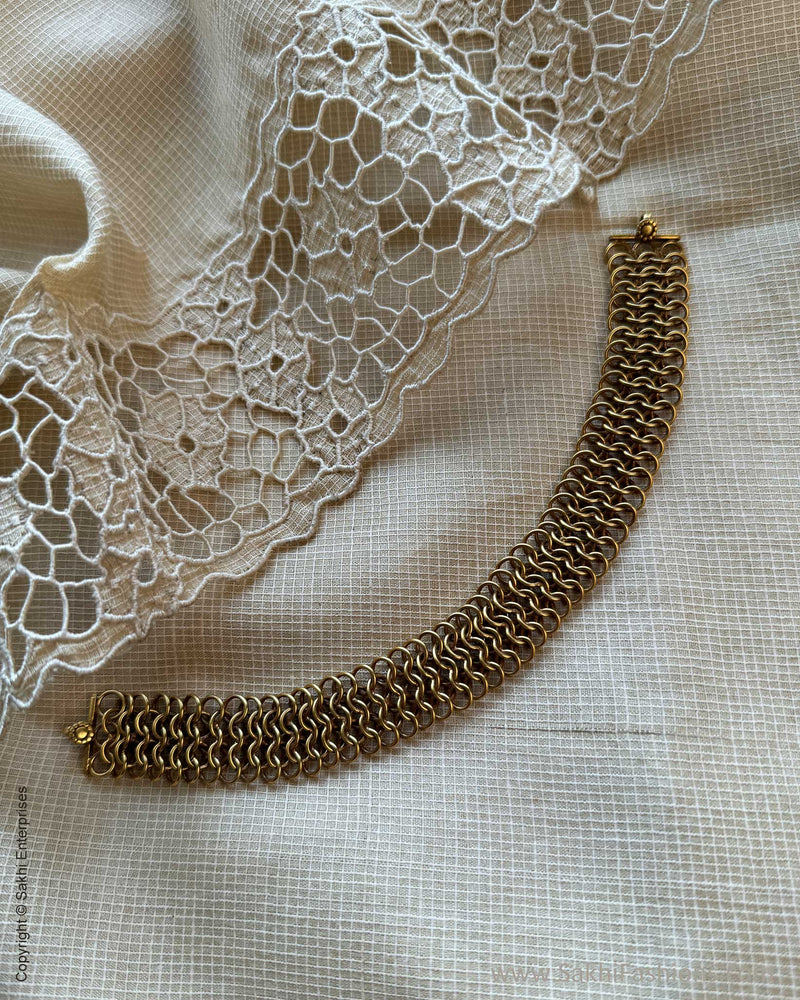 AS-X11032 Silver Gold Necklace