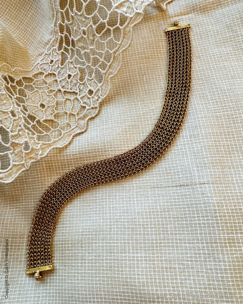 AS-X11029 Silver Gold Necklace