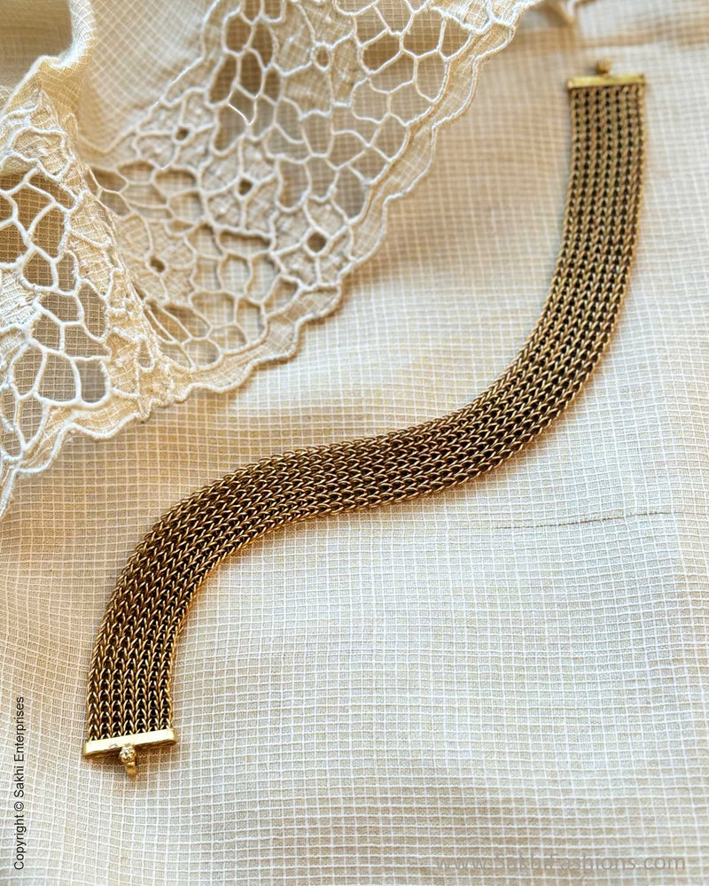 AS-X11029 Silver Gold Necklace