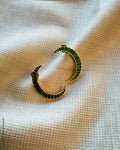 AS-X11025 Half Moon Shape Earring