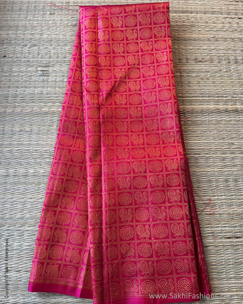BL-X10952 Pink Kanchi Blouse