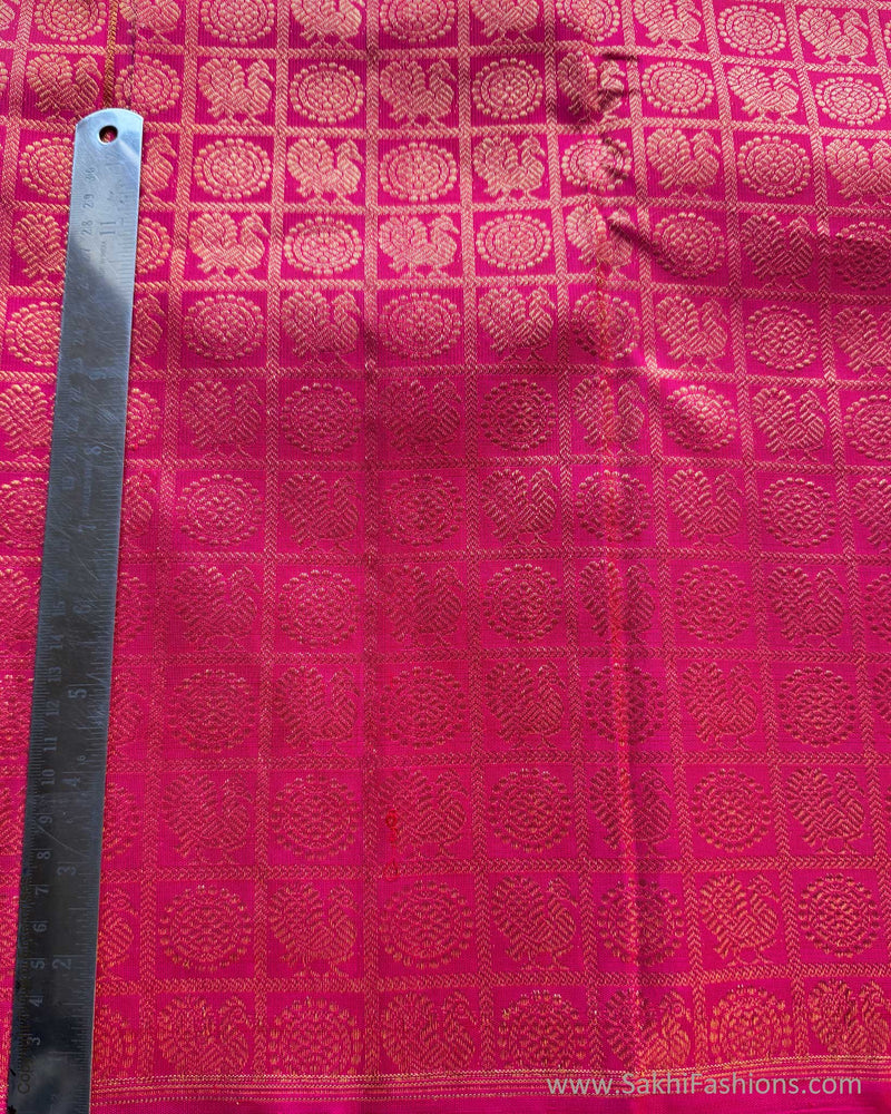 BL-X10952 Pink Kanchi Blouse