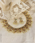AJ-X10886 Pearls Necklace Set