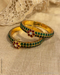 AJ-X10904 Green Bangles Set