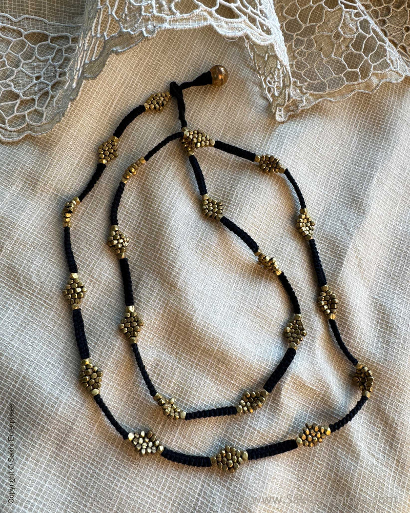 AJ-X11819 Brass Long Mala