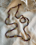 AJ-X11820 Brass Long Mala