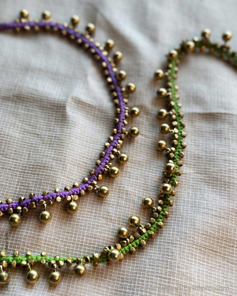 AJ-X11826 Brass Necklace