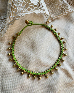 AJ-X11825 Brass Necklace
