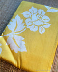 DP-X08646 Yellow Batik Saree