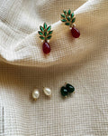 AG-W23731 Green Earring
