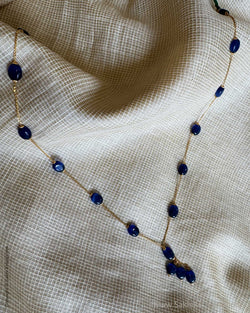AG-X11718 Blue Gold Chain