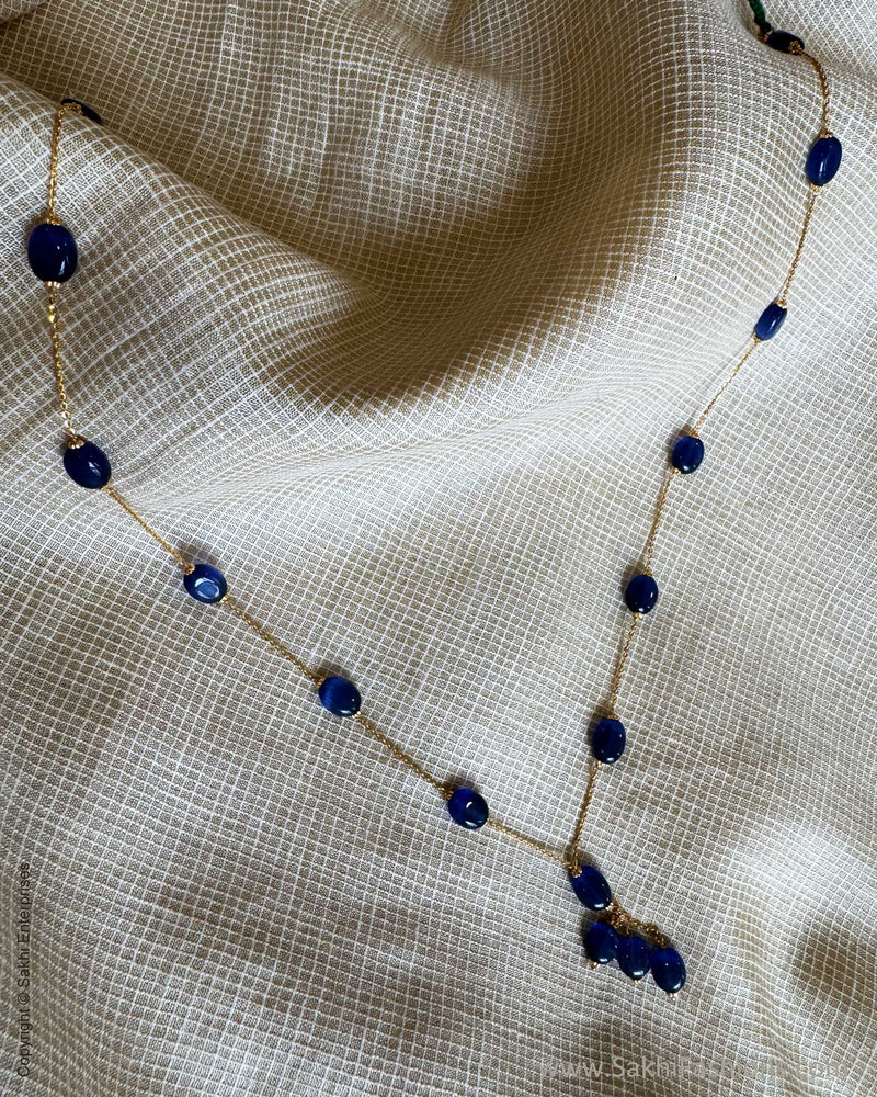 AG-X11718 Blue Gold Chain