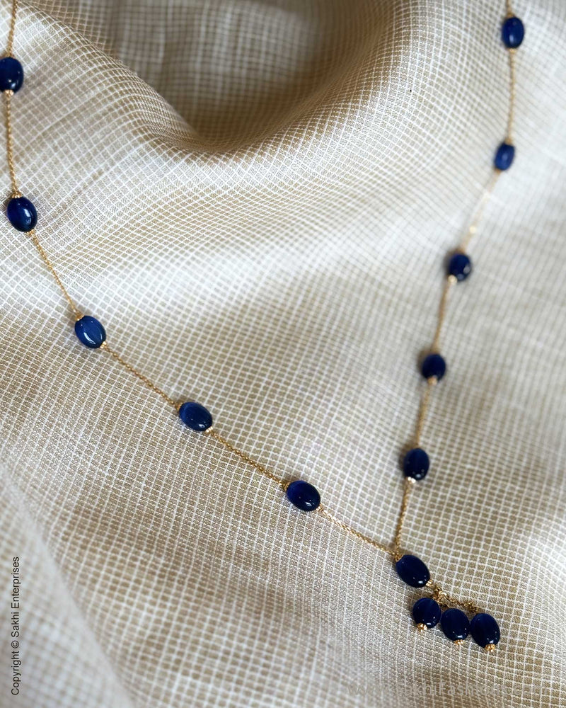 AG-X11718 Blue Gold Chain