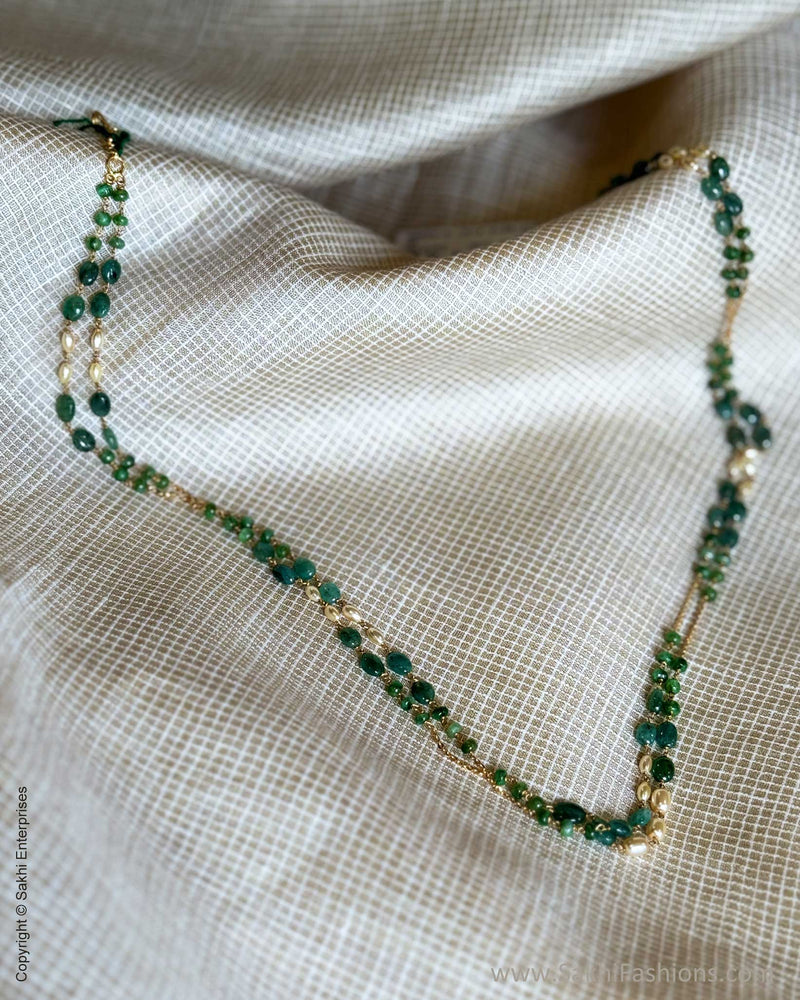 AG-X11720 Green Gold Chain