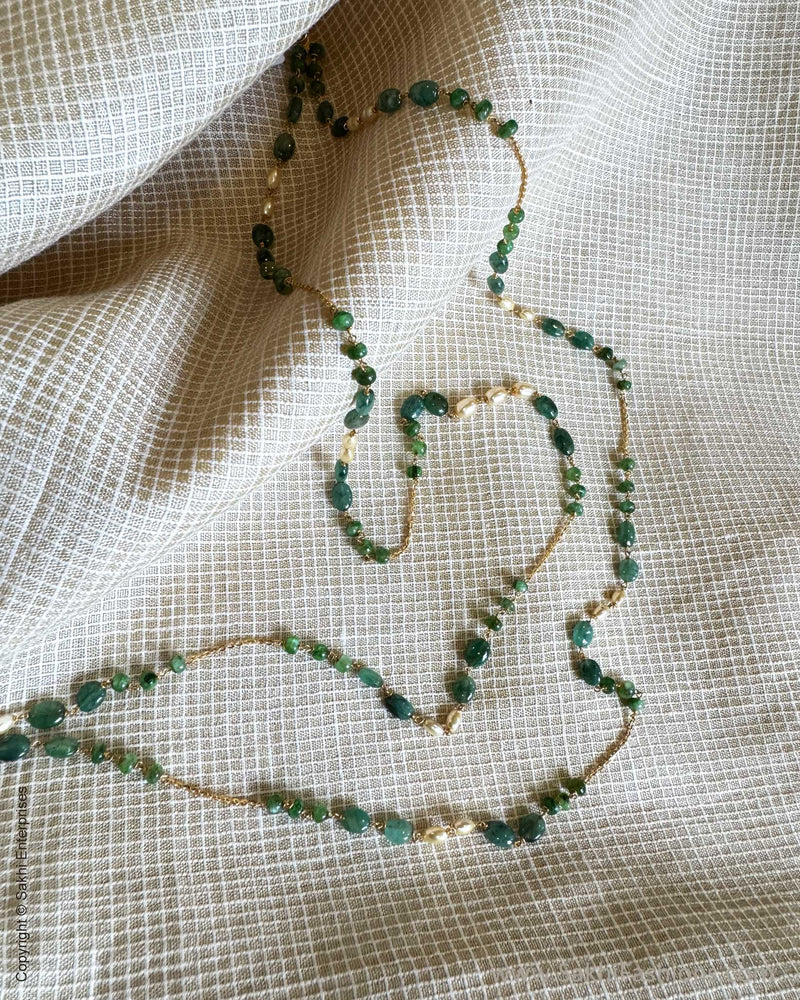 AG-X11720 Green Gold Chain