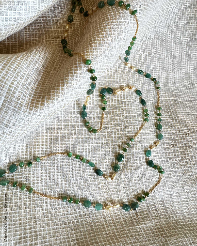 AG-X11720 Green Gold Chain