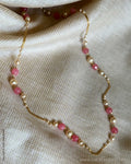 AG-X11708 Pink Gold Chain