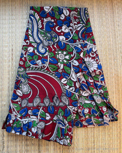 PT-F25975 Blue Kalamakri petticoat