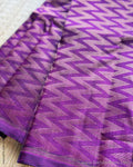 BL-X07976 Purple Kanchi Blouse