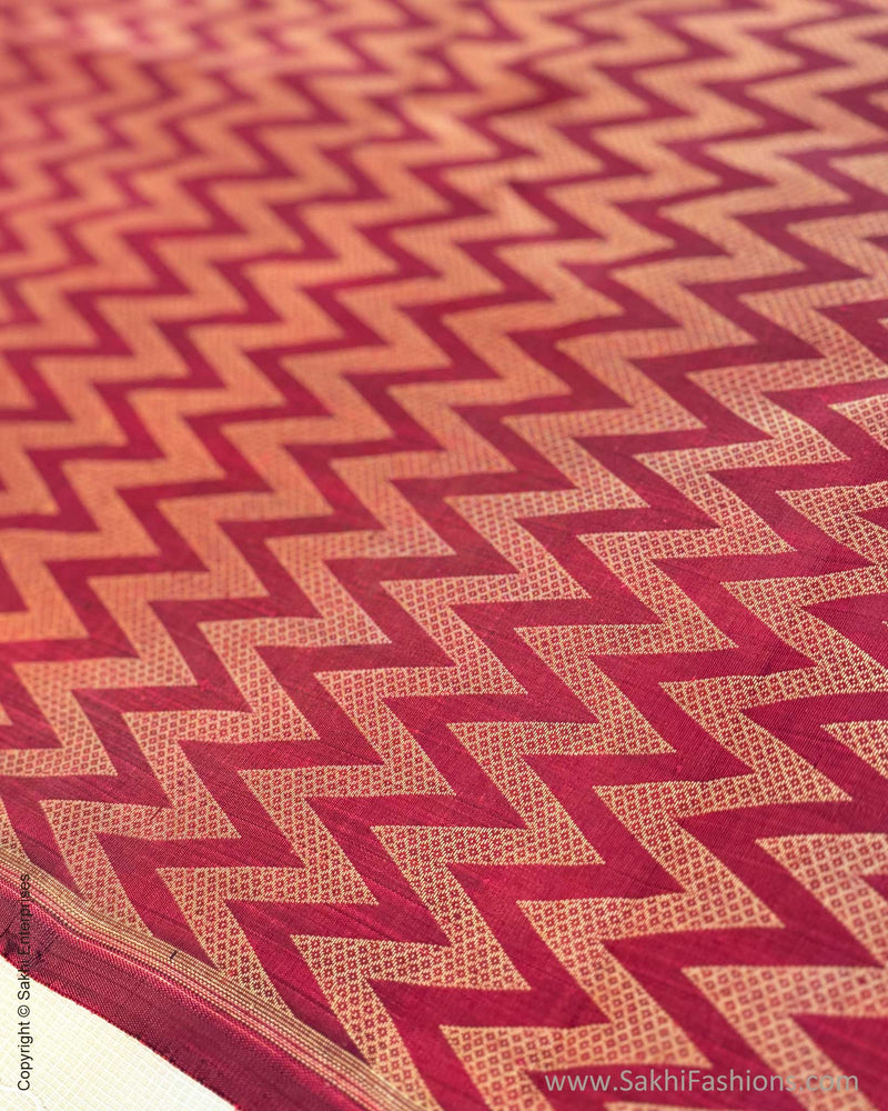 BL-X07432 Maroon Kanchi Blouse