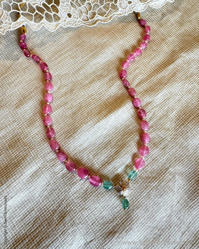 AG-X13007 Pink Gold Mala