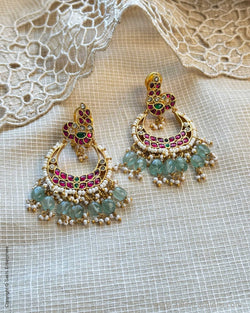 AJ-X13600 Gold Chandbali Earring