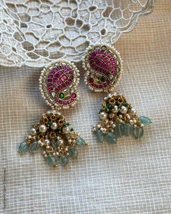 AJ-X13538 Gold Jumka Earring
