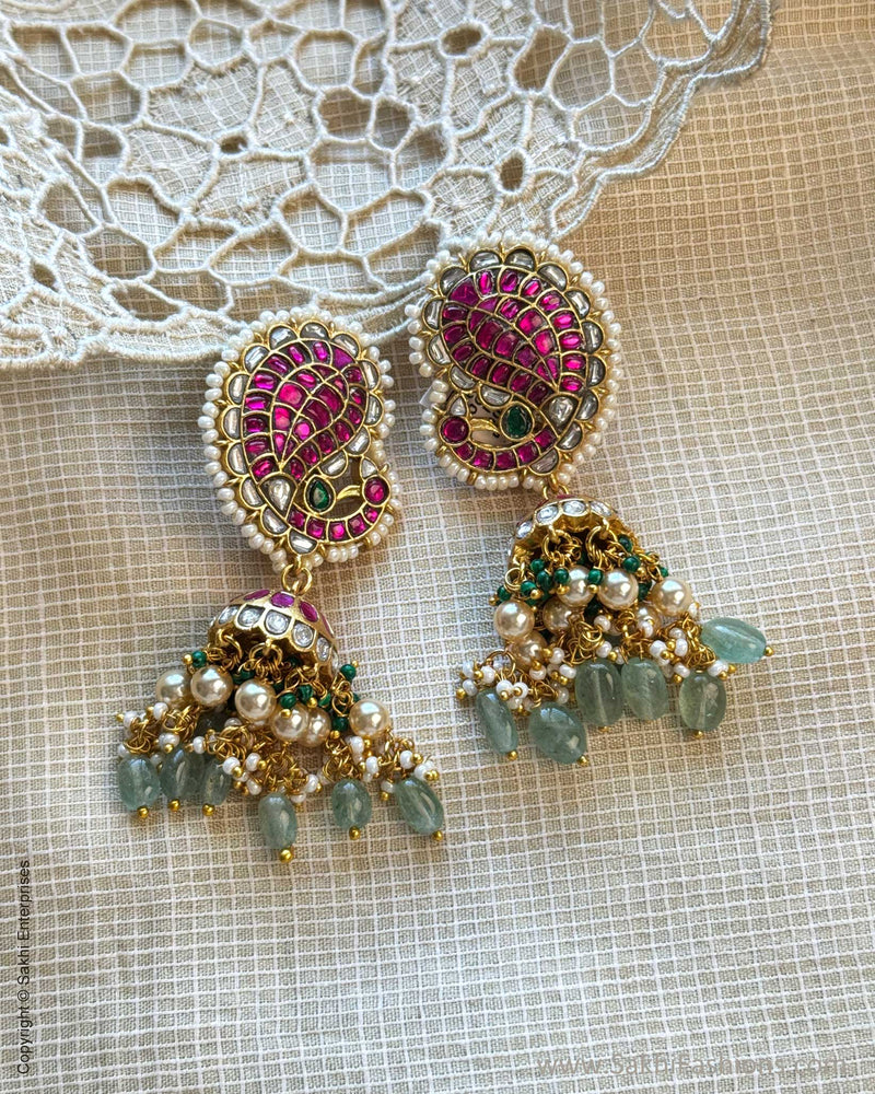 AJ-X13538 Gold Jumka Earring