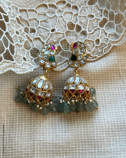 AJ-X13594 Gold Jumka Earring