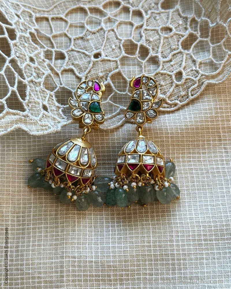 AJ-X13594 Gold Jumka Earring