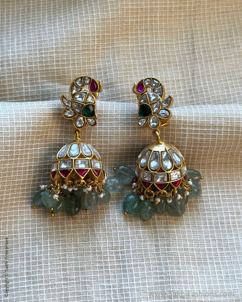 AJ-X13594 Gold Jumka Earring