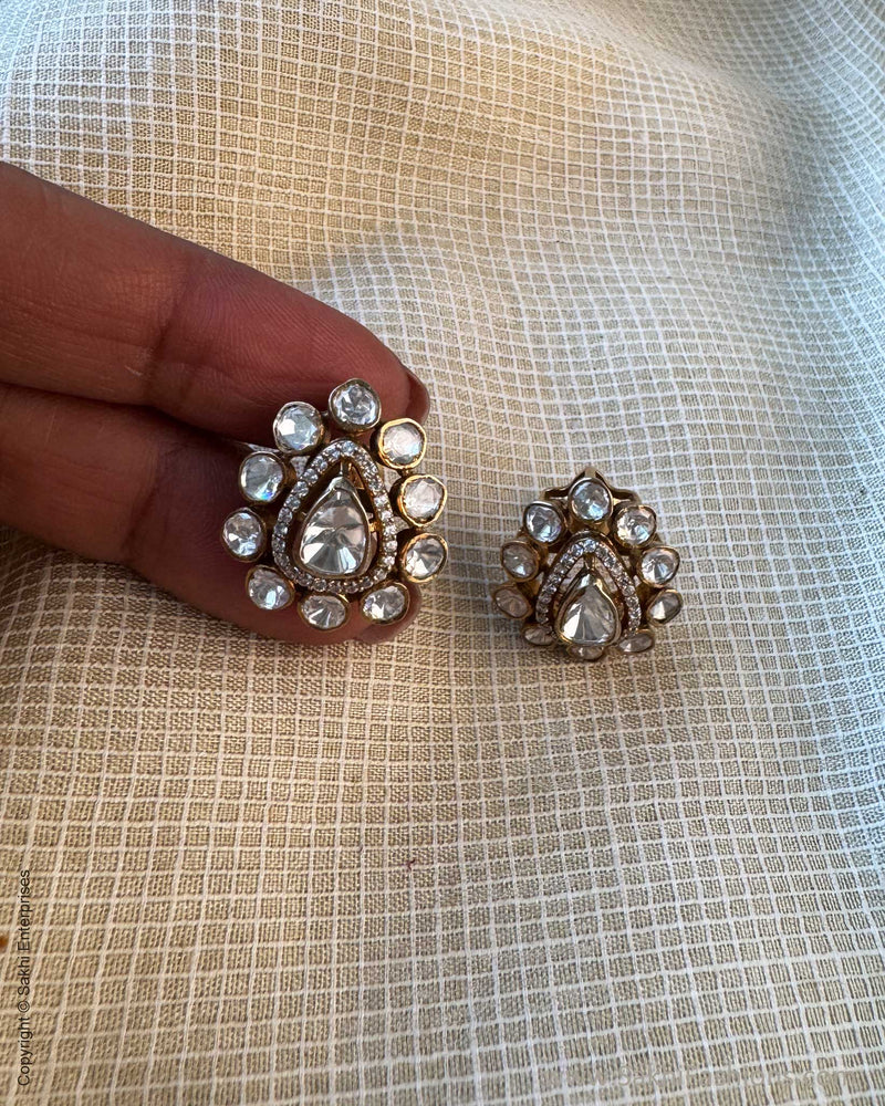 AS-X13847 Kundan Stones Earring
