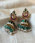 AJ-X13599 Gold Jumka Earring