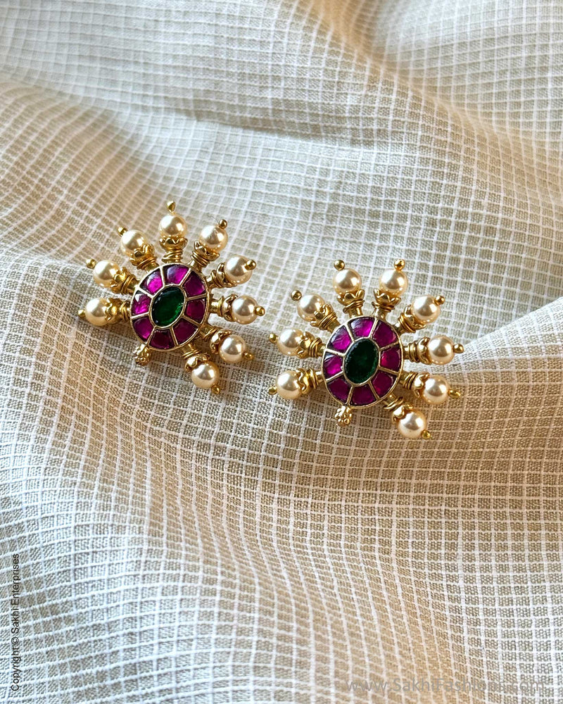 AJ-X13540 Gold Earring