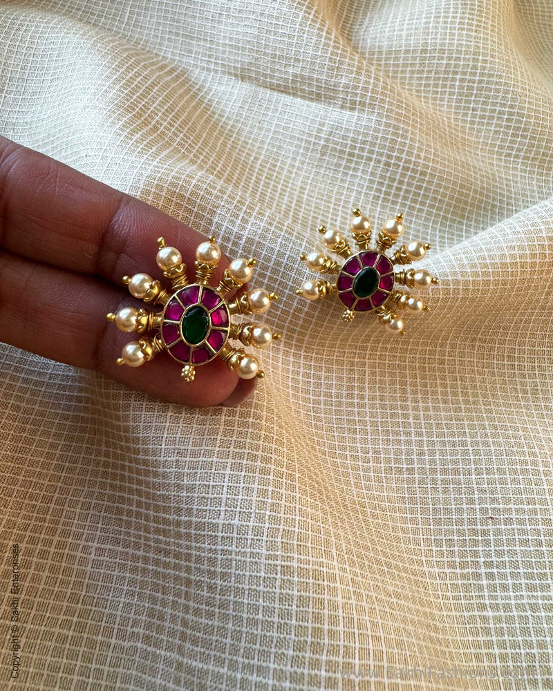 AJ-X13540 Gold Earring