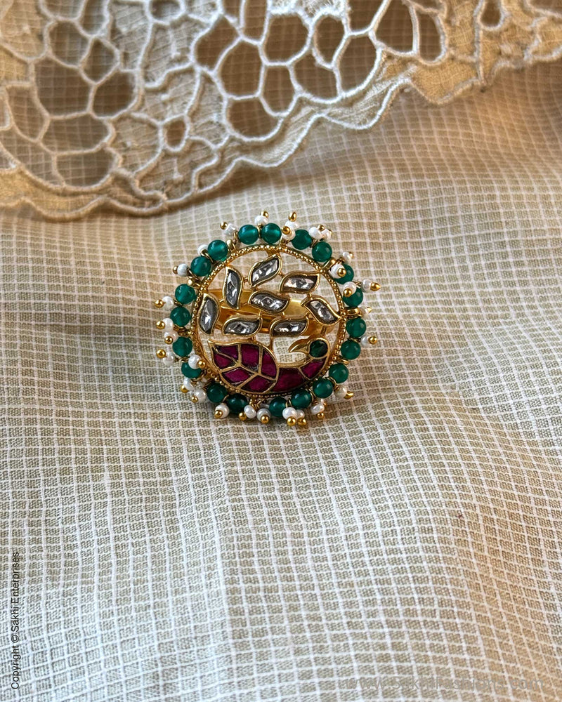 AJ-X13611 Gold Finger ring
