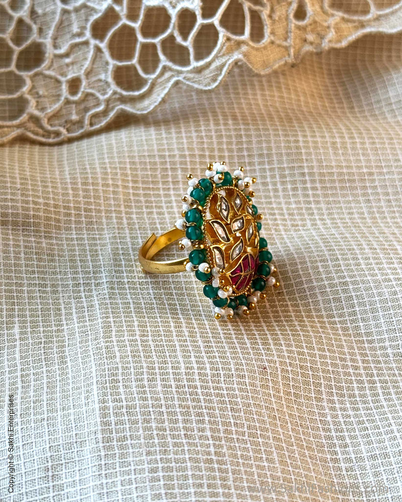 AJ-X13611 Gold Finger ring