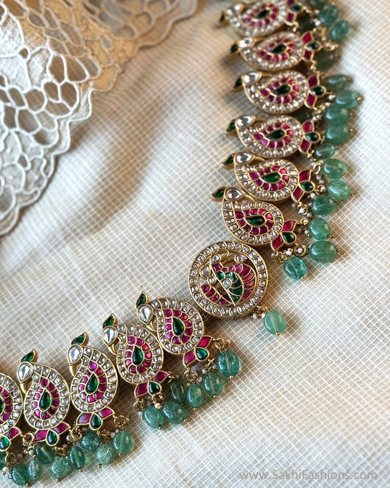 AJ-X13556 Peacock Necklace