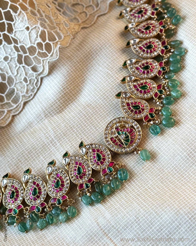 AJ-X13556 Peacock Necklace