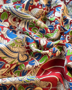 BL-F25975 - Multi Pure Silk Blouse Fabric