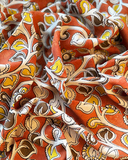 BL-V11853F Kalamkari Blouse