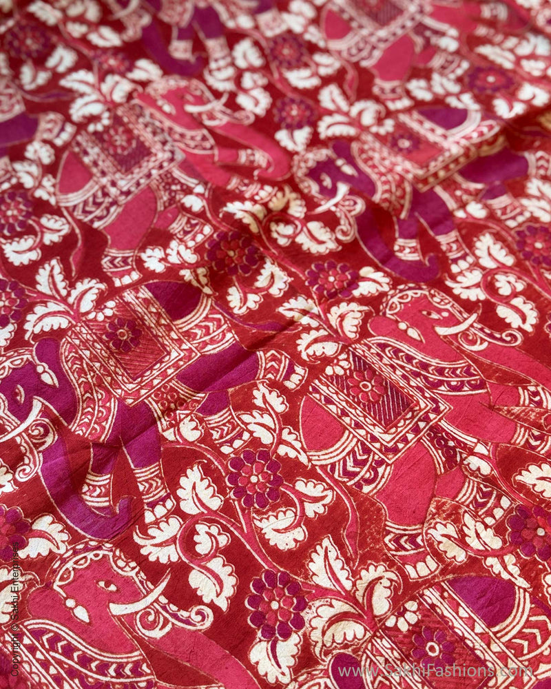 BL-S11904 Kalam Silk Blouse