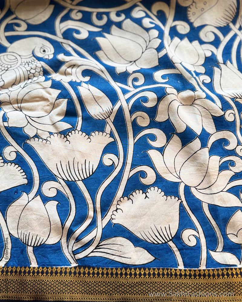 BL-X13952 Lotus Kalamkari Blouse