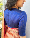 BL-F40800 Blue Kanchi Blouse