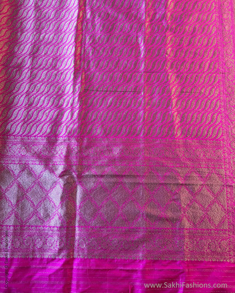 DP-X15162 Pink Banarsi Dupatta