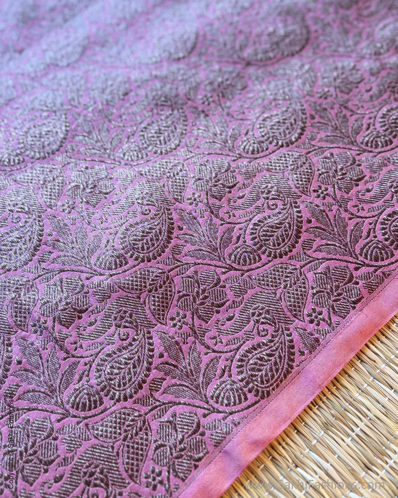 BL-X15173 Pink Banarsi Blouse