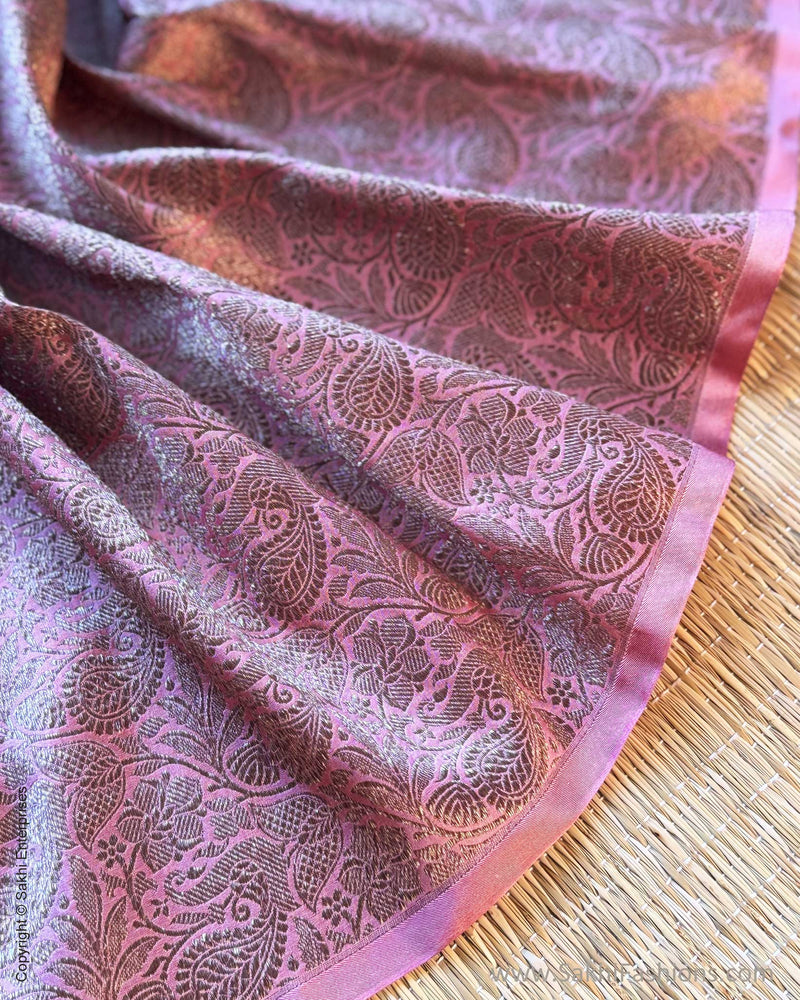 BL-X15173 Pink Banarsi Blouse